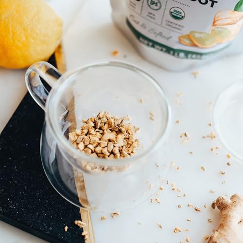 image for Elanen Naturals Organic Dried Ginger Root 1 lb. (16 oz.), USDA Certifi