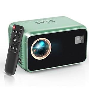 【3s Electric Focus】 Projector 4K with WiFi 6 and Two-Way Bluetooth, 15000L Smart Portable Projecteur, Native 1080P Movie Projector for Phone/TV Stick/Video Games/HDMI/USB/PS5