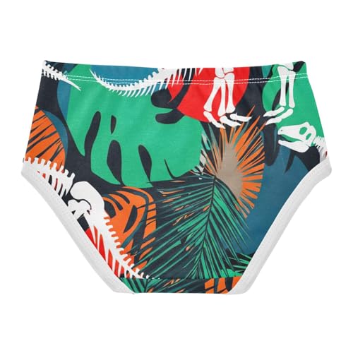 Dinosaur Skeletons Girls Underwear Toddlers 2t Cotton Girl Panties Cute Artistic Briefs Kids Undies2