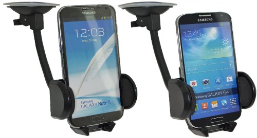 Universal KFZ PKW Auto Halterung kompatibel mit Sony Xperia 5 III 3 (2021) 360° drehbar - Halter Autohalterung | geeignet auch mit Case - Tasche - Hülle + USB-C KFZ LADEKABEL USB Typ C Kabel 12-24V