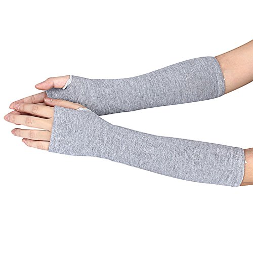 Image of Bold N Elegant Knitted Woollen Thermal Warm and Comfortable Fingerless Gloves Mittens Winter Gloves Accessories Hand Warmer Gloves
