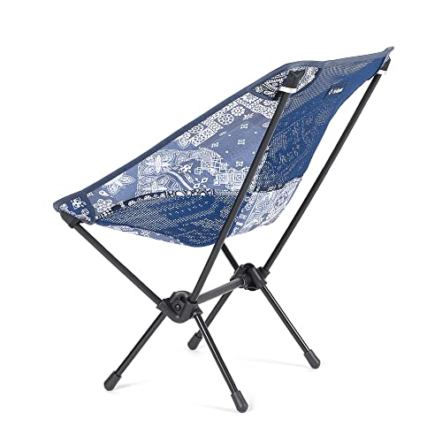 Helinox Chair One | De originele stoel van Helinox blijft de ultieme combinatie van comfort, lichtgewicht op te bergen en een uitgekiend design, Blue Bandana Quilt - Afbeelding 3