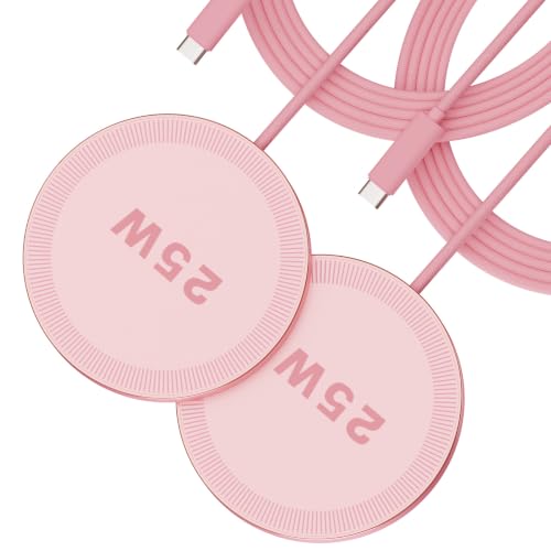 Image of 25W Magnetic Portable Fast Wireless Charging Pad for Apple iPhone Series