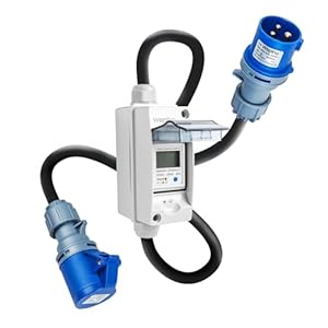 Wspiho Mobiler Digitaler Stromzähler 16A