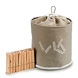 ✅ Pack bolsa para pinzas de ropa y 20 pinzas.