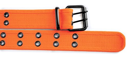 Belle Donne Unisex Double Grommet Belt, Canvas Belts for Men and Women, Double Prong Durable Eyelet Belt4