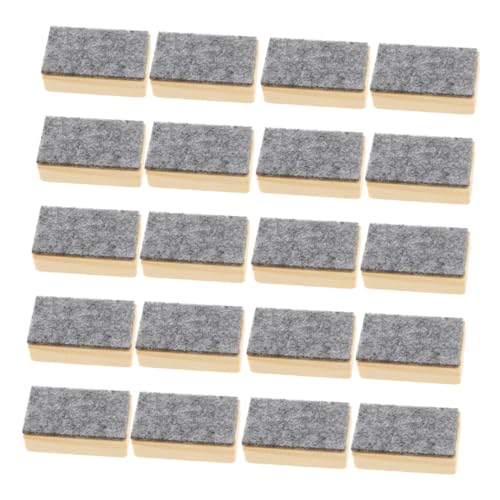 TOYZFRIENDY 24個 小 K板 ワイプ チョーク 消しゴム K板 消しゴム ホワイトボード 先生 教室 用品 ホワイトボード はたき クリーナ