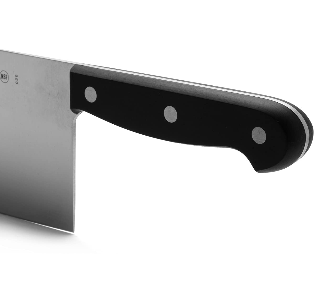 Arcos Fleischermesser Nitrum Edelstahl mit 20 cm Klinge - Ergonomischer Griff aus Polyoxymethylen, Ideal für Langanhaltenden und Schweren Gebrauch - Schwarz, Serie Universal