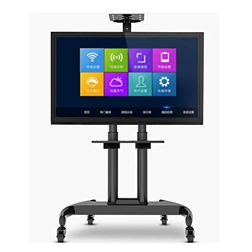 Soporte móvil para TV 32 a 70 pulgadas con ruedas y estante ajustable miniatura 1
