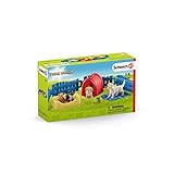 SCHLEICH 42480 Welpenstube, für Kinder ab 3+ Jahren, Farm World - Spielset