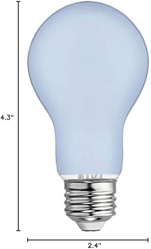 GE Reveal 4-Pack 60 W Equivalent Dimmable 2850k Color-Enhancing A19 LED Light Fixture Light Bulbs