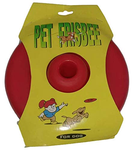 Dog Frisbee/Interactive & Durable Flying Disc/Size: L- 8.5 Inch, H-8.5 Inch/TAIYO PLUSS DISCOVERY (RED) (B08BC1KWGG) Amazon Price History, Amazon Price Tracker
