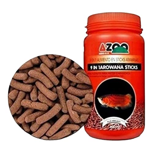 AZOO-9-in-1-AROWANA-Sticks-Fish-Food-900-ml-FishAsPets