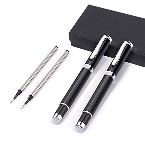 Business gift high-end signature pen carbon fiber metal ball pen