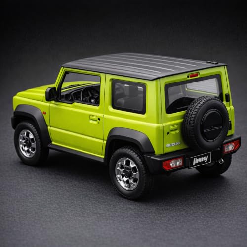 Image of Wizplex MSZ Suzuki Jimny 1:43 Scale Officially Licensed Die Cast Metal Car - Pull Back Off-Road SUV with Openable Doors, Collectible Showpiece for Kids & Car Enthusiasts