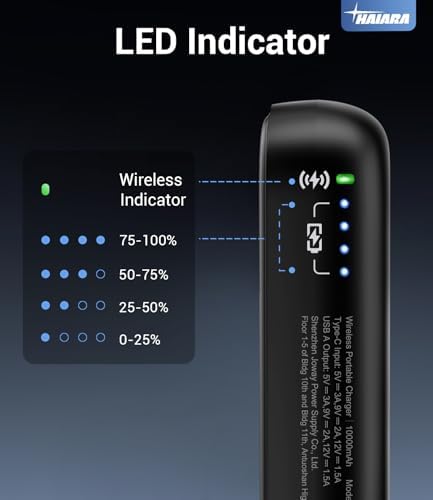 Portable Charger for Magsafe Power Bank, 10000mAh Magnetic Phone Charger — view 6
