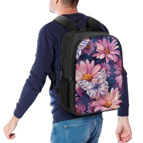 Mochila de viaje infantil para excursiones y preescolar con flores 5