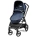 Peg Perego Poussette avec assise réversible, couverture extensible, Unico Indigo, 10.5 kg