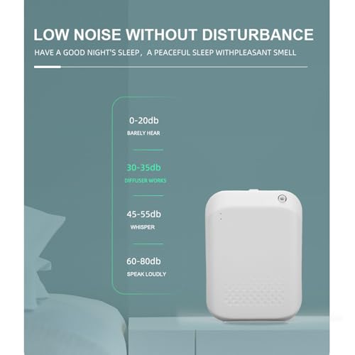 Zunate Difusor aromático eléctrico 150 mL Bluetooth timer miniatura 4