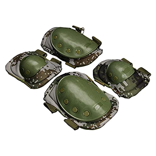 GRABLOOM Adult/Kids Knee Pad Elbow Pads Wrist Guards Protective Gear Set for Multi Sports Skateboard Inline Roller Skatings Protective Gear Set