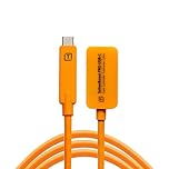 Tether Tools TetherBoost Pro USB-C Core Controller Extension Cable - Extension for USB-C Cable (Orange)