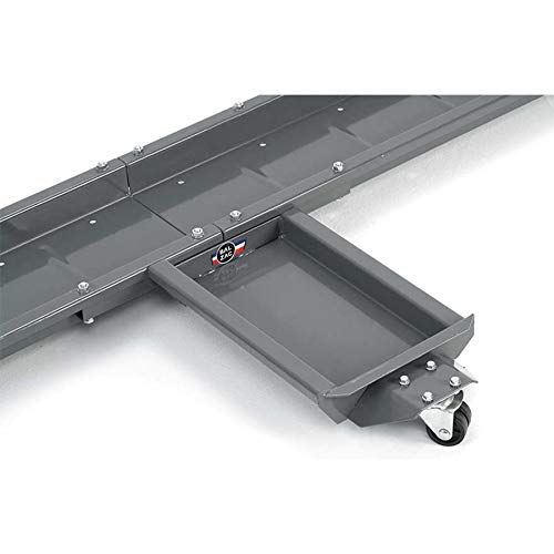 BALZAC Carrello sposta moto Carico massimo 560 Kg | Compatibile con pneumatici fino a 20 cm di larghezza | Regolabile | Manovra Moto Facile
