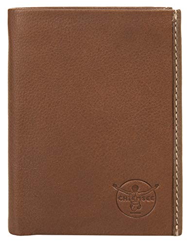 Preisvergleich Produktbild Chiemsee Geldbörse Echt Leder Cognac Herren - 020317