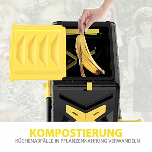 Trommelkomposter Squeeze Master 70L mit Tumbling-System
