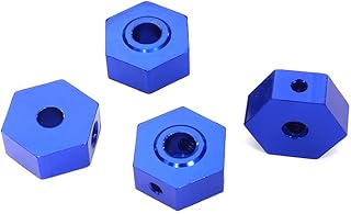 C31940BLUE Billet Machined 17mm Hex Wheel Adapters for Losi LMT 4WD Monster Truck