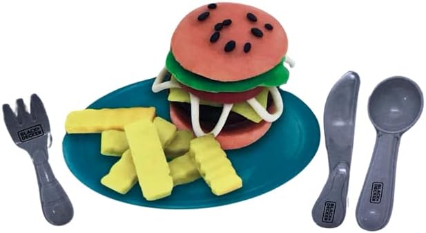 Miniatura 5 de TOY DEALS Estados Unidos, juego de juguetes de cocina, juego de juguetes de cocina, juego de parrilla de barbacoa de juguete, juego de parrilla para