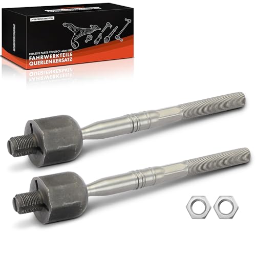 Frankberg 2x Tie rod axial joint Front Left Right Compatible with R.a.n.g.e R.o.v.e.r III L322 2.9L-5.0L 2002-2012 Replace# QJB500060