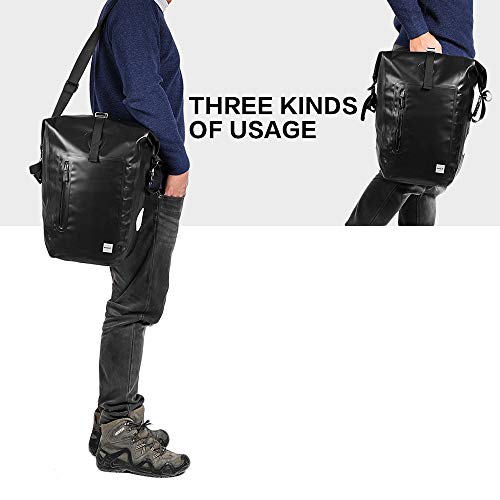 Rhinowalk Bike Bag Waterproof Bike Pannier Bag,(for Bicycle Cargo Rack Saddle Bag Shoulder Bag Laptop Pannier Rack Bicycle Bag Professional Cycling Accessories) - Image 6
