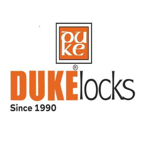 Image of DUKE Stainless Steel Multipurpose Drawer Cupboard Cabinet Lock with 2 Reversible Ultra Brass Keys for Office Shops, Hotels, and Hostels(Pack of 10)