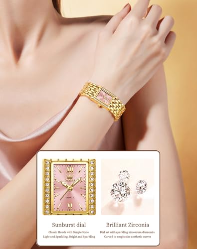 Image of OLEVS Women Watches Diamond Fashion Dress Elegant with Date Ladies Watch