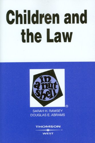 Children and the Law in a Nutshell Children and the Law in a Nutshell