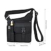 Sac à bandoulière pour homme – Sac antivol de qualité supérieure, style urbain moderne | Sangle ergonomique avec poche cachée, organiseur polyvalent, idéal pour le cyclisme, le travail, les activités #4