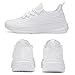 WXQ Women's Sneakers Running Shoes Non Slip Tennis Shoes Slip On Breathable Lightweight Walking Fashion Casual Sneakers White Size 7