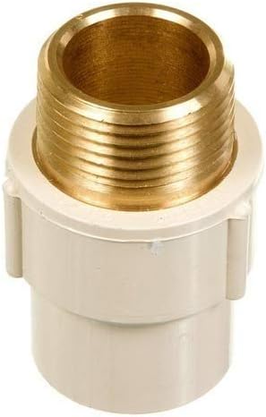 Plasto CPVC MTA Brass Fitted (20mm X 3/4 inch) 2 Pieces