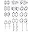 A:12 Pairs(Silver)
