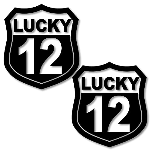 nc-smile ���� �X�e�b�J�[ �u���b�N SS�T�C�Y ���b�L�[�i���o�[ �[�b�P�� �w�ԍ� 2���Z�b�g (���� 12)