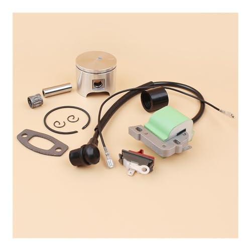 Kit piston 46 mm et bobine d'allumage pour moteur de tronçonneuse 55