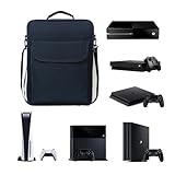 Bolsa Mochila De Transporte Viagem Para Xbox One FAT S X Playstation 5 PS4 Preta