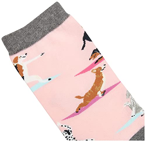 Image of K. Bell Women's Fun Sports & Outdoors Crew Socks - 1 Pairs - Cool & Cute Casual Novelty Gifts