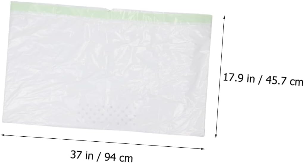 Cat Litter Box Liners Drawstring Bags Thickened Plastic Storage Pouches Leakproof Kitten Litter Bags 7pcs Large Size for Home Pet Waste Cleanup