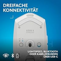 Logitech G G305 X SUPERLIGHT kabellose Gaming-Maus – Ansicht 5