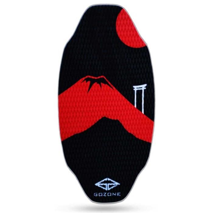 GoZone Hiro Skimboard Negro Blanco HPL EVA