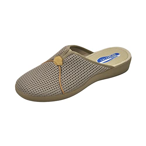 Chaussures de maison Femme DeValverde 1184 à semelle antidérapante souple