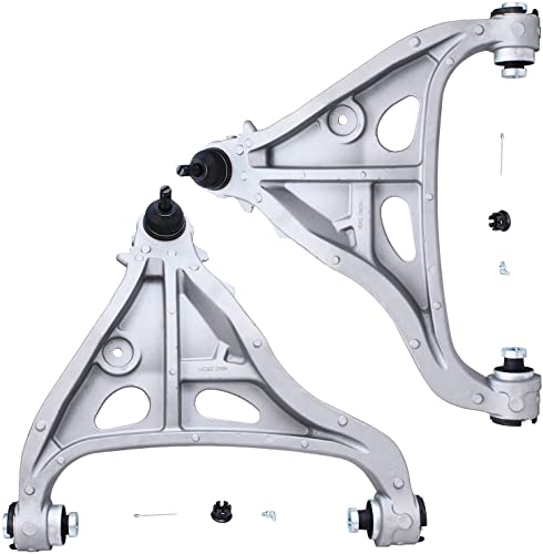 Image of Detroit Axle - 4WD Front End Control Arms Kit for 2005-2008 Ford F-150 Lincoln Mark LT [Base Payload] 4 Upper & Lower Control Arms w /Ball Joints 2 Straight Shaped Sway Bars 2006 2007 Replacement