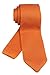 Rosiika Men's Handmade Nectarine Orange Knitted Ties Fashion Smart-Casual Wear Dress Self Fall Wedding Neckties