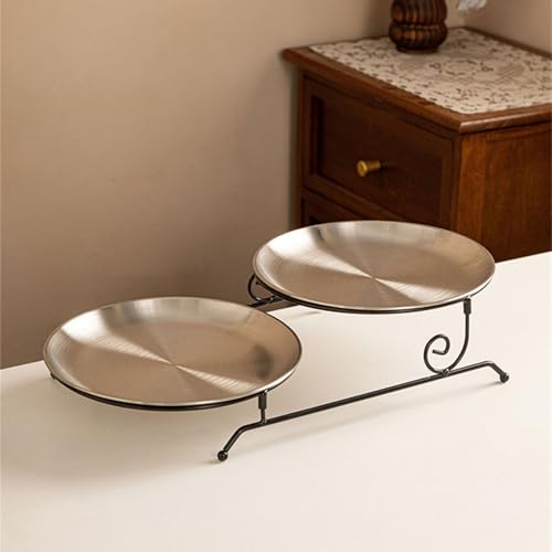 Présentoir à gâteaux double couche pour optimiser l'espace de votre table - 6